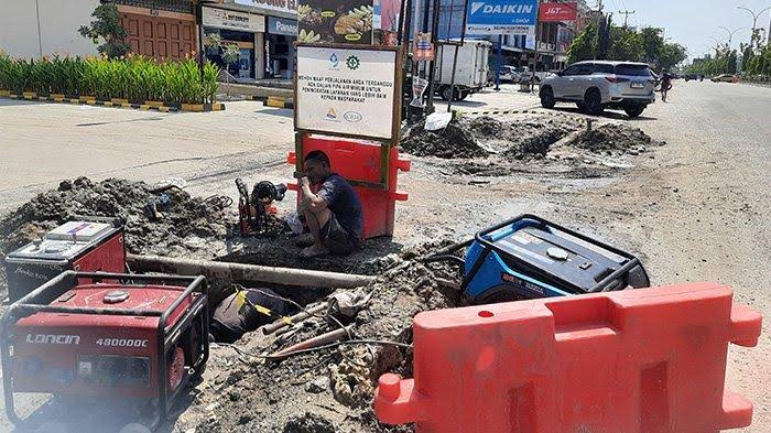 Sekdako Pekanbaru Peringatkan PDAM Tak Asal-asalan Timbun Bekas Galian Pipa