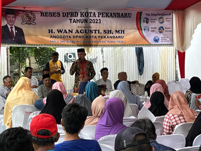 Warga Limbungan Baru Aspirasikan Banjir, Kesehatan dan UMKM