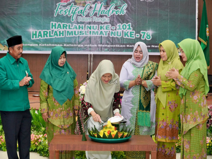Pj. Ketua PKK Kampar Buka Secara Resmi Festival Hadroh Se Provinsi Riau