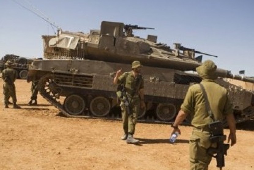 Hizbullah Hancurkan Tank Merkava Israel dengan Peluru Kendali