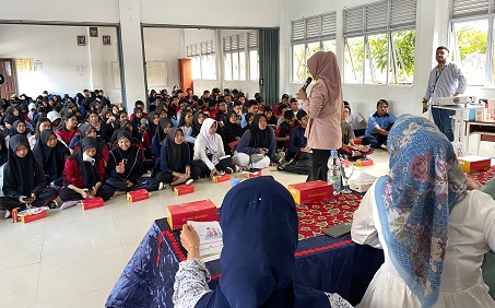 Aktif Mengikuti Sosialisasi Program KEJAR dari BRK Syariah, 5 Pelajar SMAN 20 Batam Dapat Hadiah Uang Dalam Tabungan