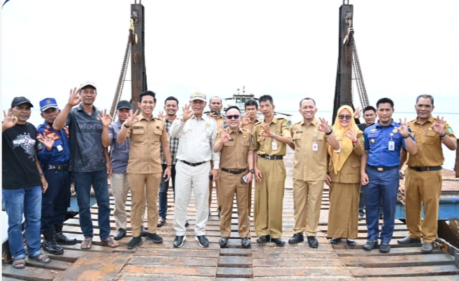 Anggota DPD RI Abdul Hamid Kunjungan Kerja ke Bengkalis