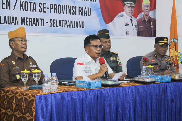 Plt Bupati Meranti Buka Sosialisasi Nilai Juang 45