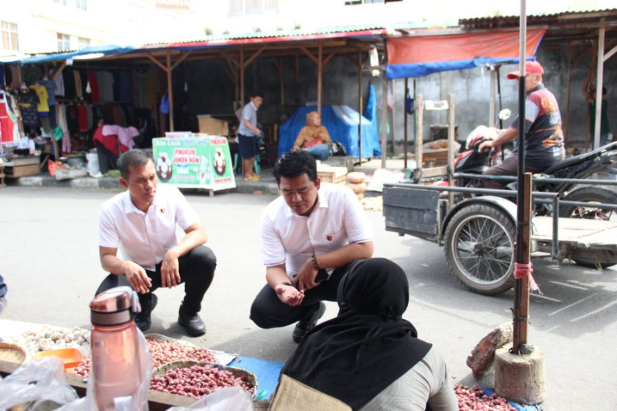 Jelang Iduladha, Polresta Pekanbaru Cek Kelayakan Hewan Kurban dan Bahan Pokok