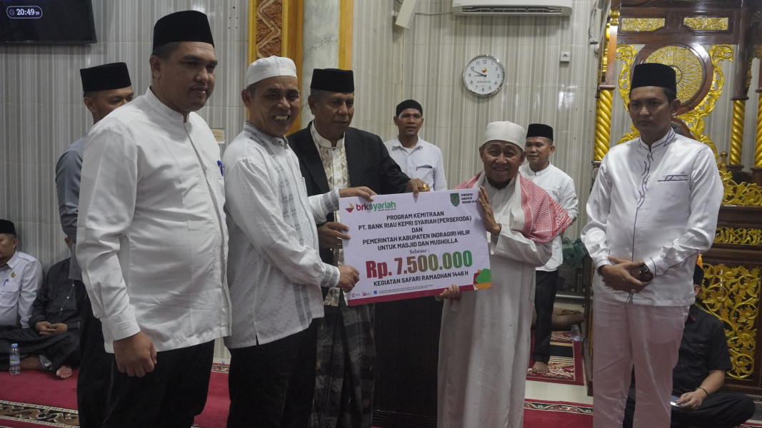Bupati Inhil Safari Ramadhan ke Kota Baru Seberida Kecamatan Keritang