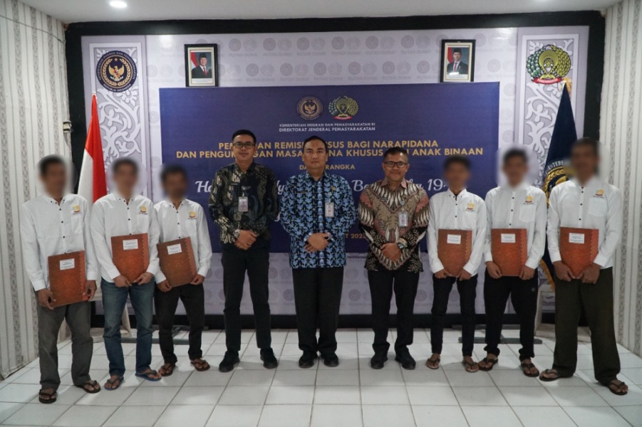 671 Warga Binaan Rutan Dumai Terima Remisi Khusus Idul Fitri 1446 H
