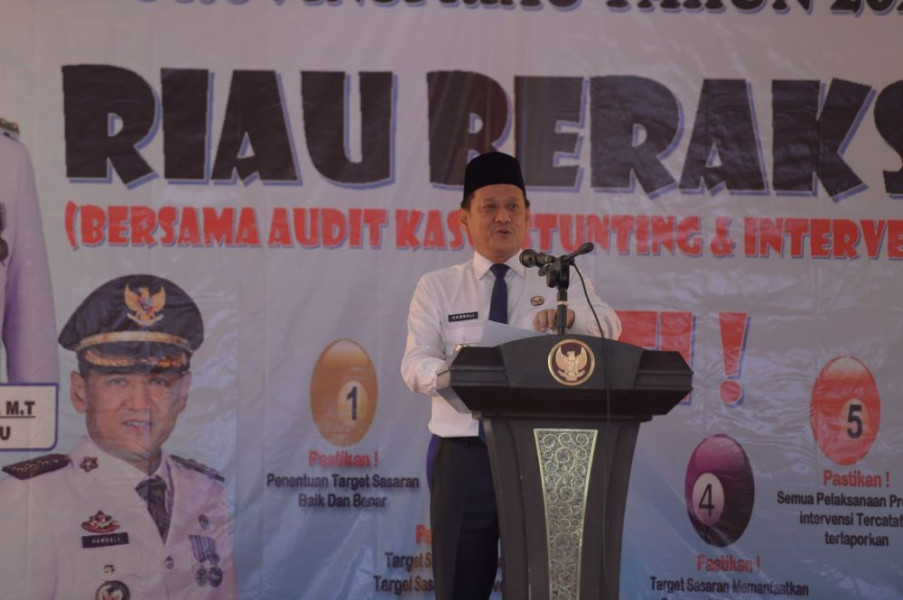 Pj Bupati Harap 2024 Kampar Zero Stunting