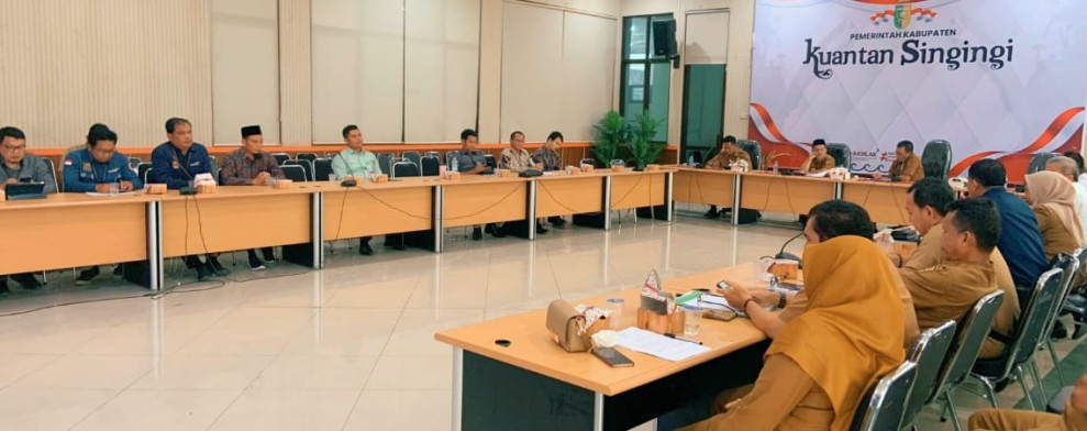TPAKD Kuansing Gelar Rapat terkait Realisasi KUR, Guna Dukung Pengembangan UMKM Lokal