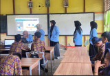 Mahasiswa Kukerta UNRI Bekali Siswa SMP di Desa Teluk Sungka dengan Keterampilan Digital
