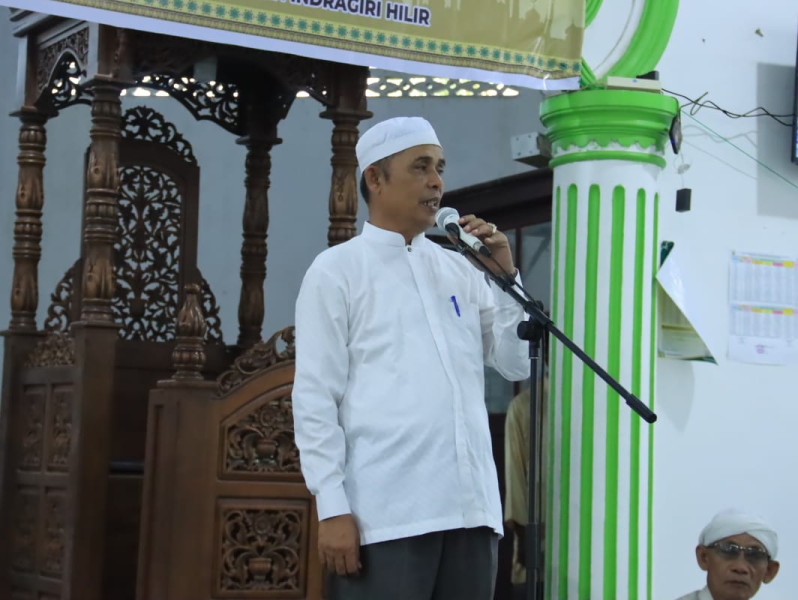 Pj Bupati Inhil Safari Ramadan di Kecamatan Benteng