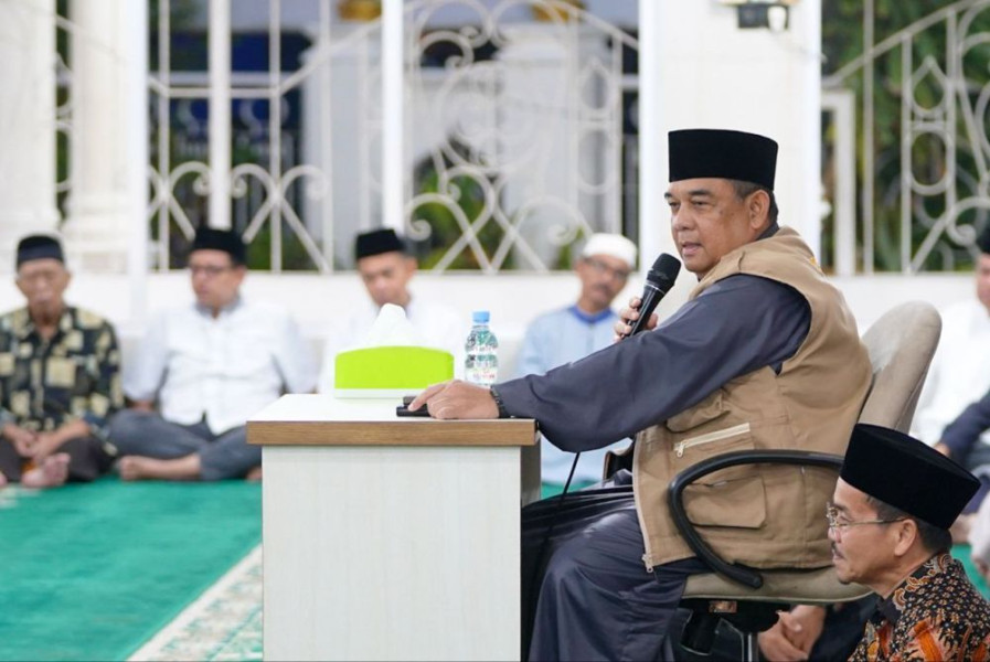Gubri Edy Natar GSSB Ke-167 di Masjid Raya Kuansing