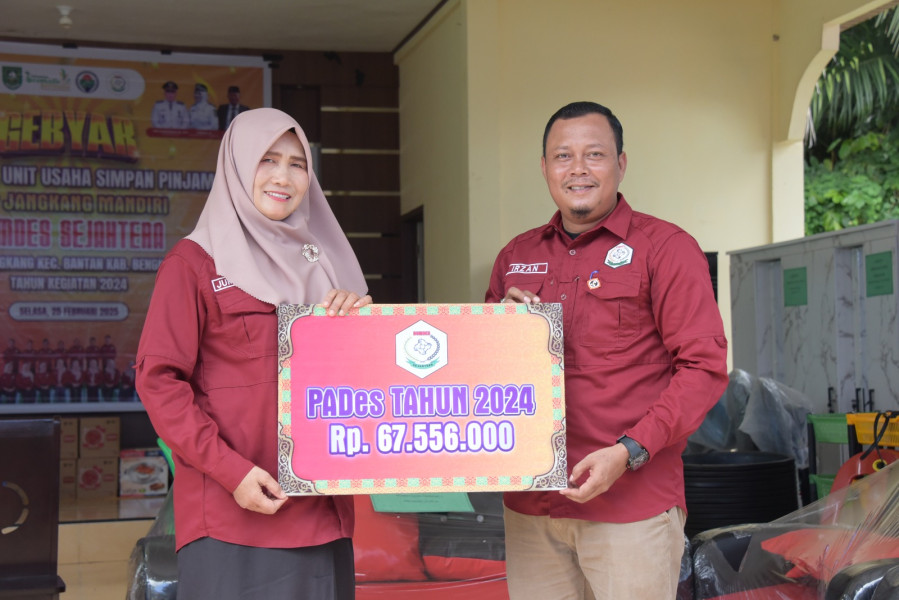 Gelar Gebyar Bagi Hasil Tahunan, BUM-Desa Sejahtera Jangkang Sumbang PA-Des Tertinggi di Bengkalis