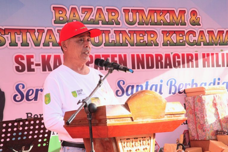 Pj Bupati Herman Resmikan Pencanangan Milad Inhil Ke -59 Tahun 2024