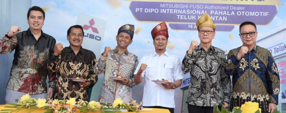 Resmikan Dealer Mitsubishi, Wabup Kuansing: Mari Berikan Kontribusi untuk Daerah