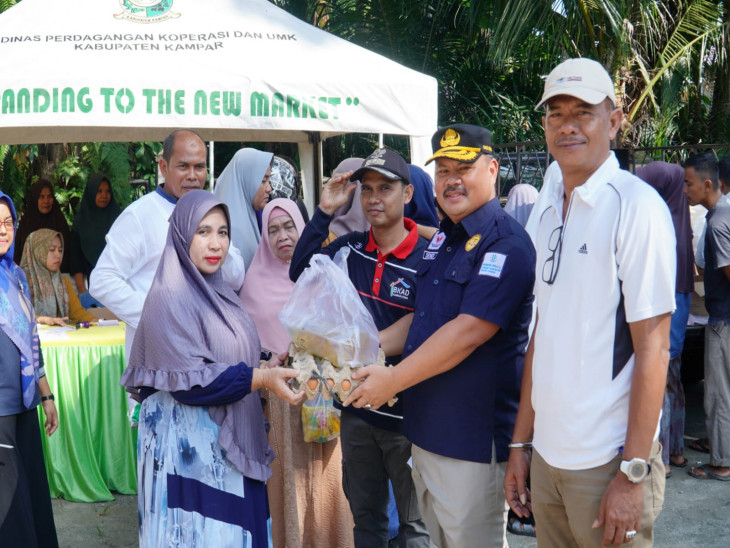 Konsisten Tekan Kenaikan Inflasi, Pemkab Kampar Gencar Laksanakan Operasi Pasar