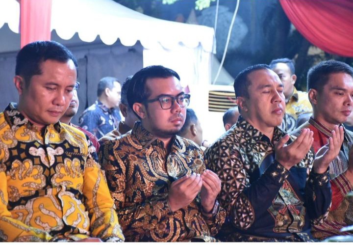 Ginda Burnama Hadiri Peluncuran Pemilihan Walikota Dan Wakil Walikota Pekanbaru Tahun 2024