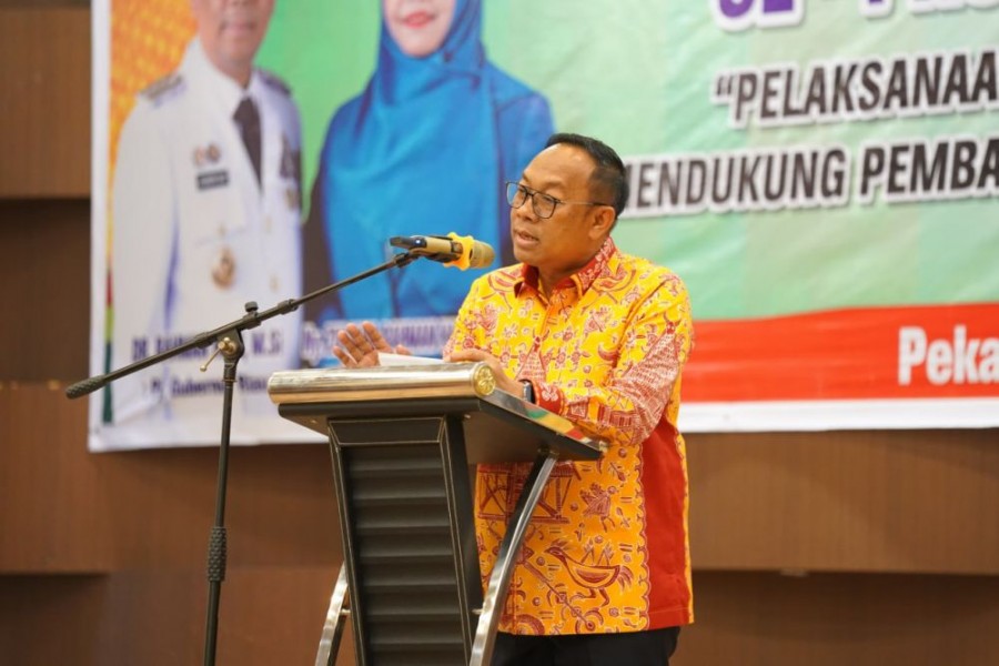 Buka Rakor TP PKK Se Riau, Ini Harapan Pj Gubri Rahman Hadi