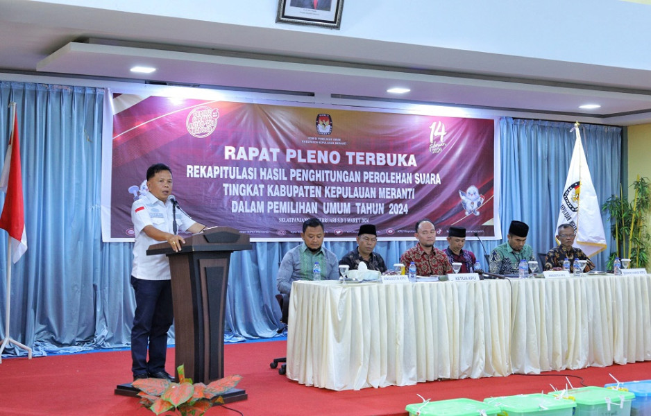 Pemilu di Meranti Berjalan Aman dan Lancar, Plt Bupati Asmar Ucapkan Terima Kasih