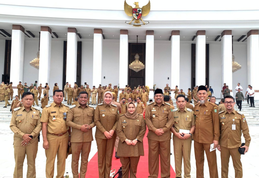 Bupati Kasmarni Hadir di IKN, Ikuti Rakor Bersama Presiden RI
