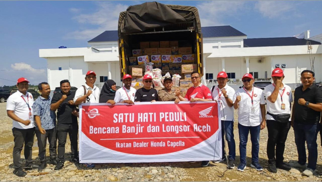Sinergi Bagi Negeri, Capella Honda Salurkan Bantuan untuk Korban Bencana Sumatera