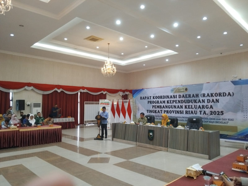 Rakerda BKKBN Riau, Keluarga Pondasi Kuat Menuju Indonesia Emas 2045