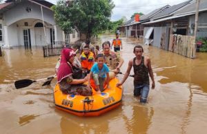 BPBD Damkar Riau: Dua Daerah Masih Dilanda Banjir, Kondisi Berangsur Surut