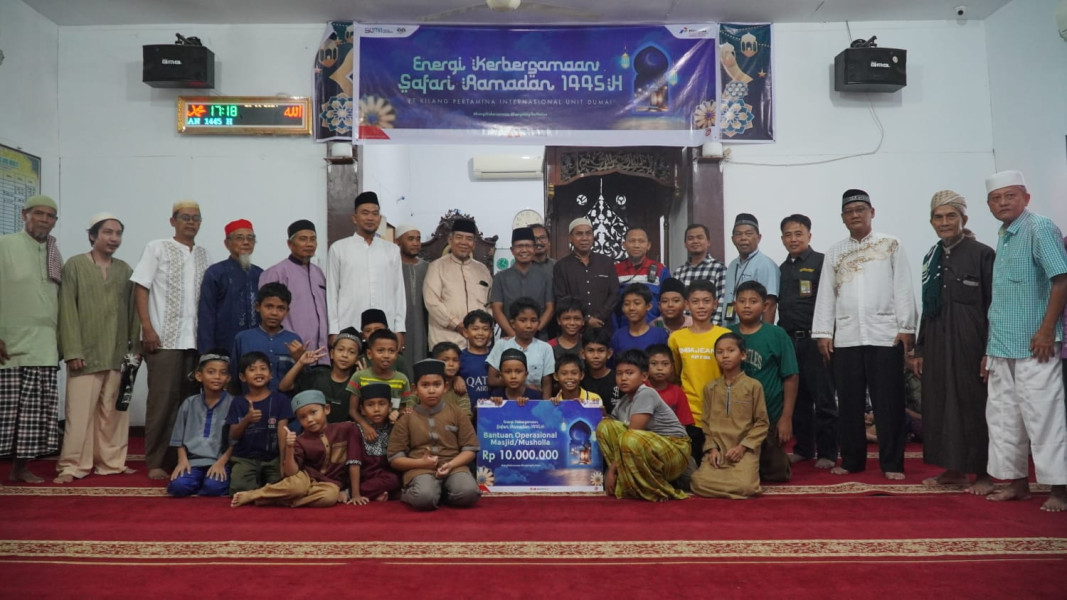 PT KPI Unit Dumai Safari Ramadan dan Salurkan Bantuan untuk Panti Asuhan