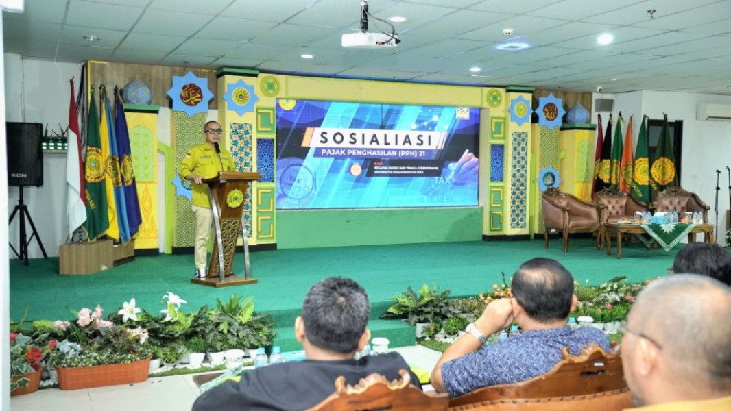 Sosialisasi PPh 21, UMRI Dorong Kesadaran Pajak di Lingkungan Kampus