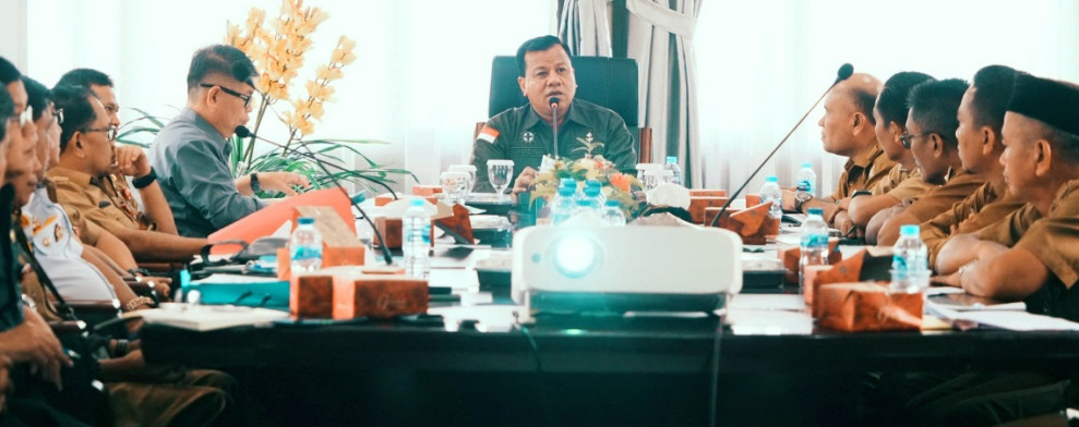 Bupati Kuansing Gelar Rakor Optimalisasi Pendapatan Daerah