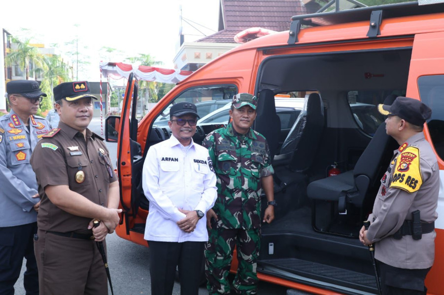 Pengamanan Arus Mudik, Polres Siak Gelar Apel Pasukan
