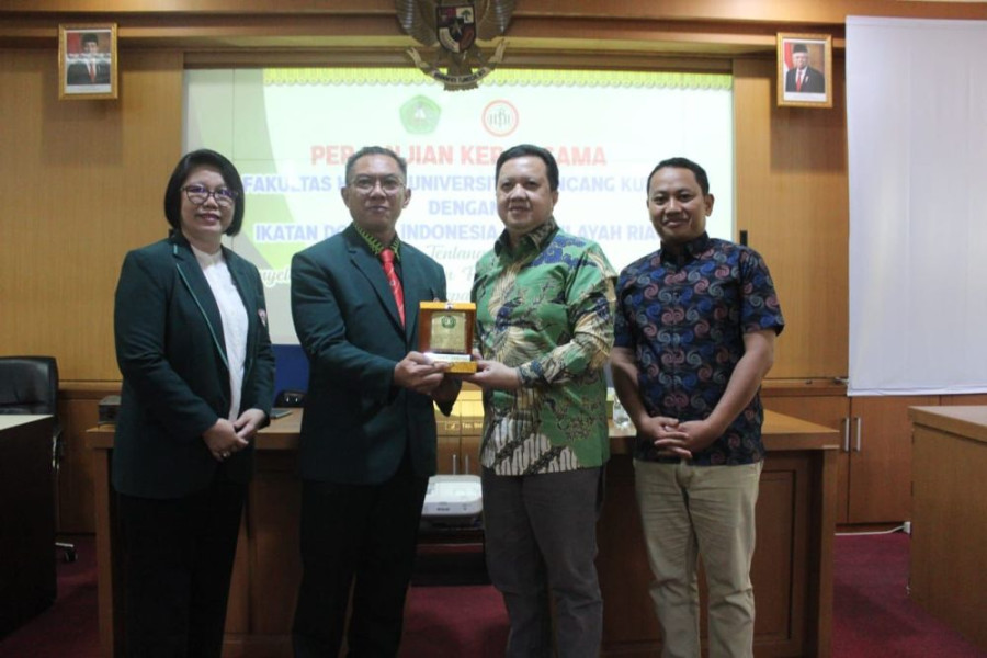 Fakultas Hukum Unilak Sepakati Kerjasama dengan IDI Riau