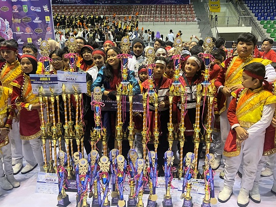 BCK Rumbai Junior Binaan PHR Borong Juara Sumatera on Stage-Marching Arts