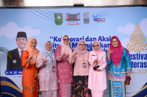 Semarak HUT ke-67 Riau, Pemprov Gelar Festival Literasi
