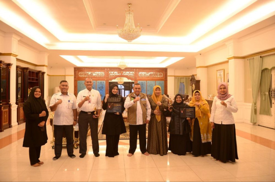 Gubri Apresiasi Dua UMKM Riau Raih Juara I Anugerah BBI 2023