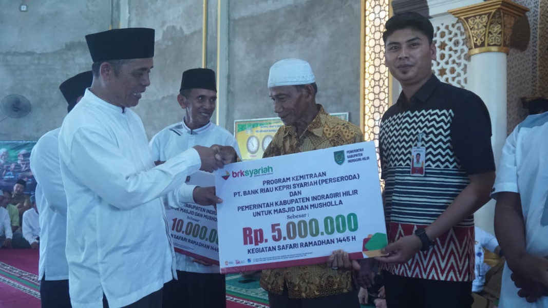 Safari Ramadhan, Pj Bupati Inhil Herman Kunjungi Kecamatan Batang Tuaka