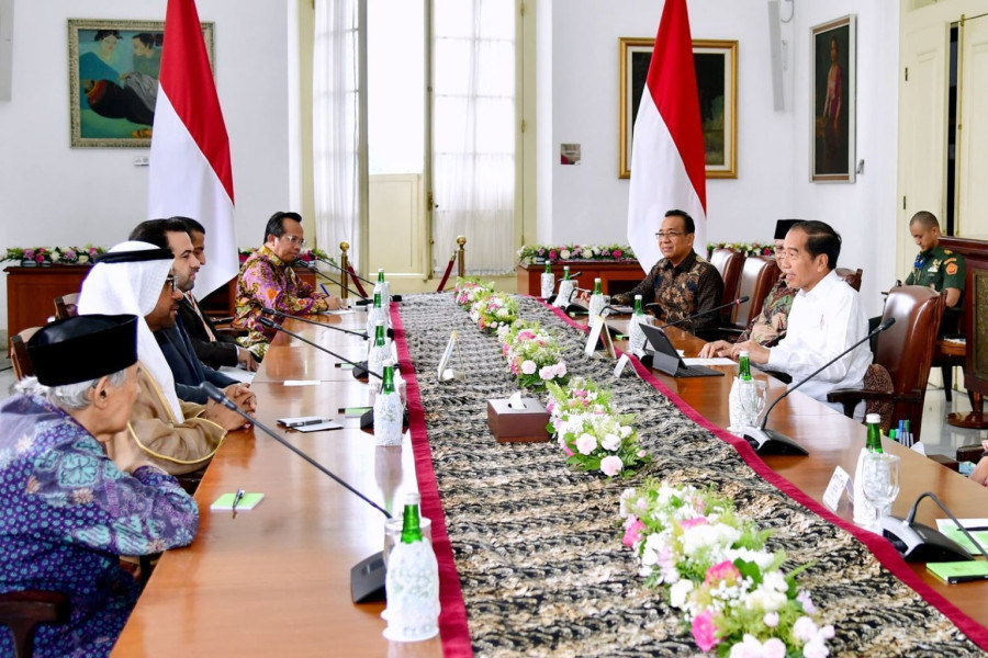 Presiden Jokowi dan Sekjen MHM Bahas Peran Ulama Hadapi Tantangan Global dan Persaudaraan Manusia
