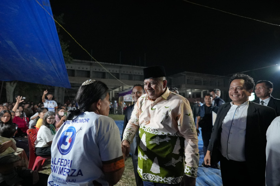 Alfedri-Husni Disebut Pemimpin yang Suka Sambangi Warga Kampung