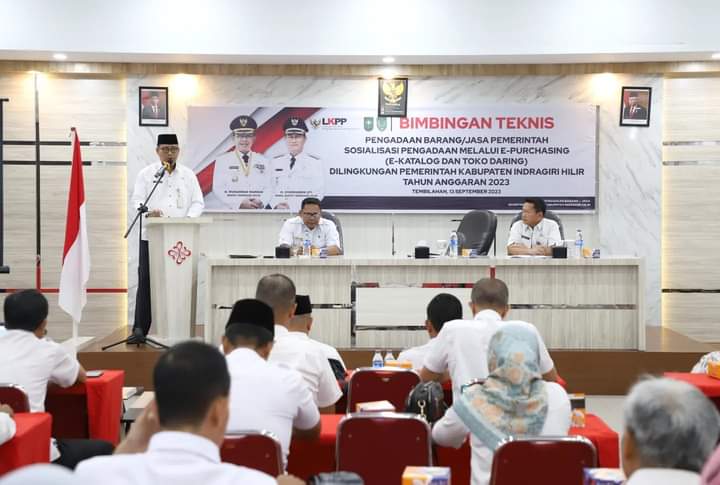 Pemkab Inhil Gelar Bimtek Pengadaan Barang dan Jasa melalui e-Purchasing
