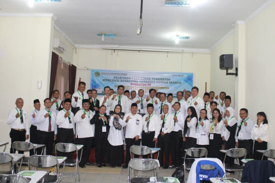 Kemenag Riau Gelar Pelatihan Penggerak Penguatan Moderasi Beragama