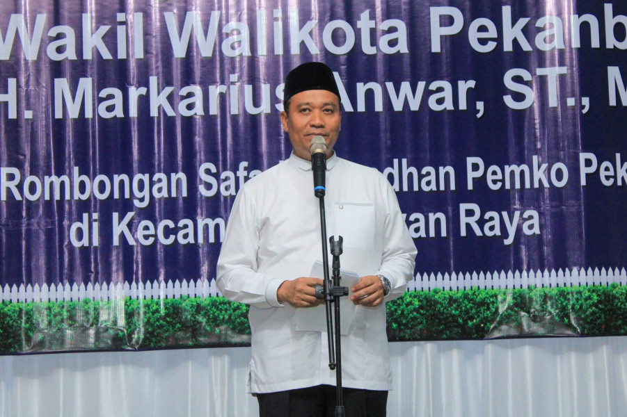 Wawako Sampaikan Komitmen Pemko Pekanbaru untuk Warga