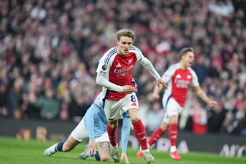Arsenal Bantai Manchester City dengan Skor 5-1