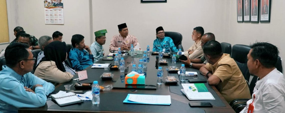 Bupati Kuansing Diwakili Pj Sekda Buka Rakor Makan Bergizi Gratis