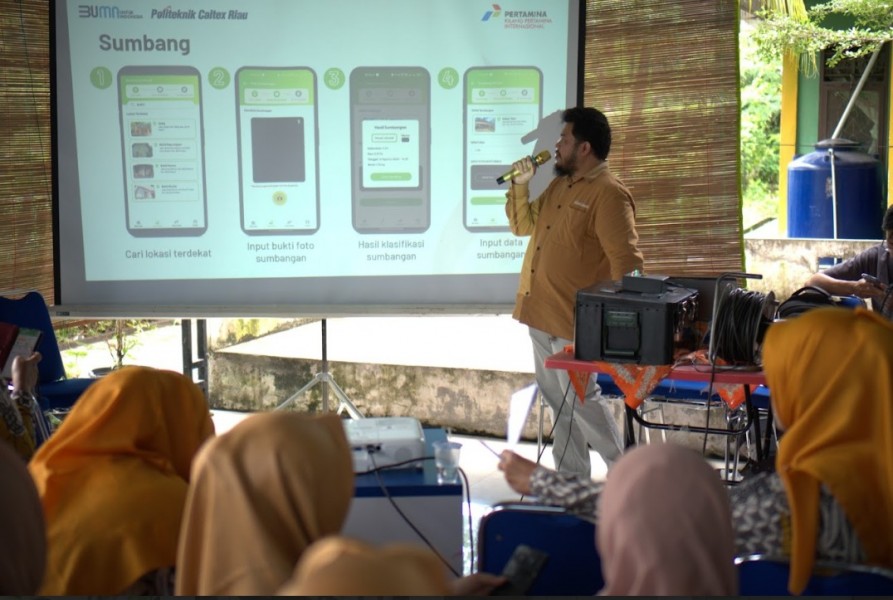PT KPI Kilang Dumai Sosialisasikan Alat Sensor Pengujian Jelantah untuk Kader PKK dan Posyandu