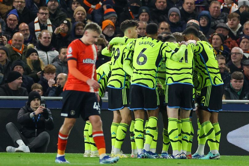 Premier League: Luton Town Takluk dari Arsenal dengan Skor 3-4