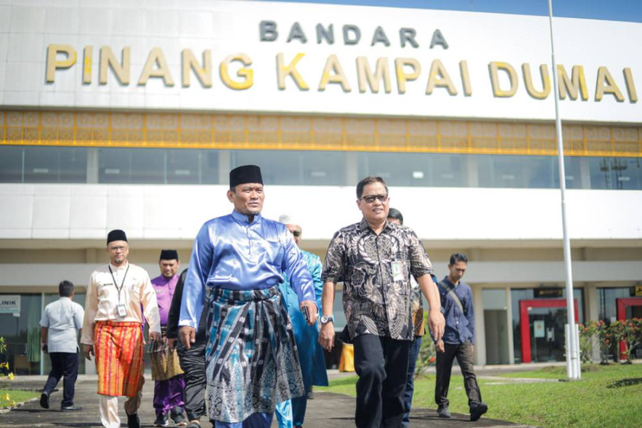 Pemko Dumai Matangkan Persiapan Pengoperasian Bandara Pinang Kampai