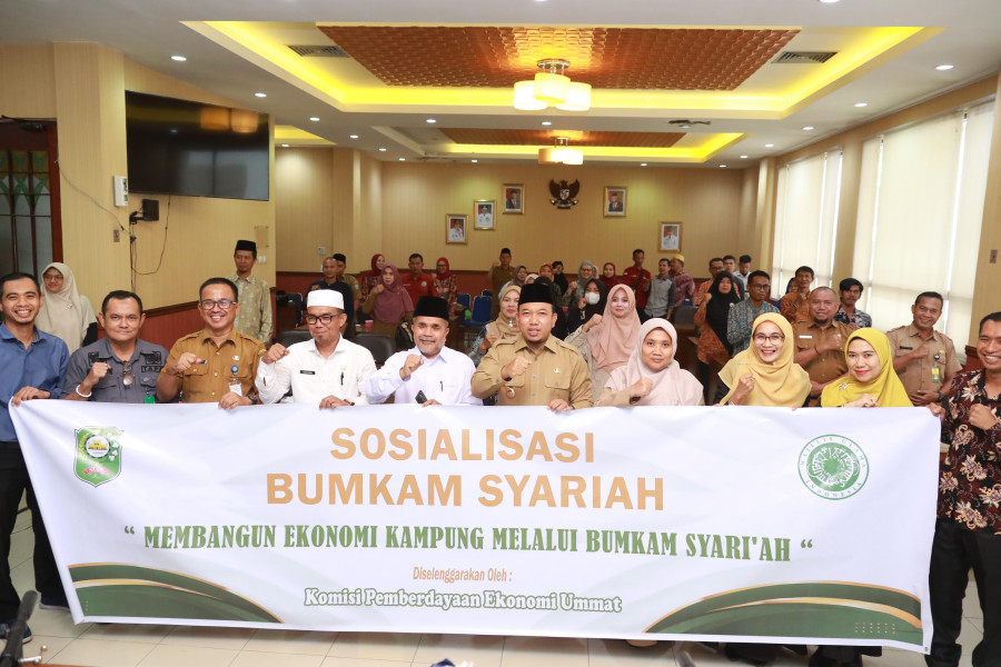 Pemkab Siak Pastikan Tahun Depan BUMkam Sudah Syariah