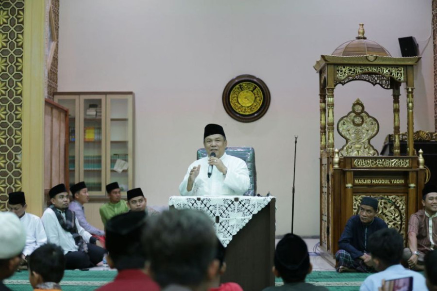 Safari Ramadan di Kampar, Pj Gubri Ajak Masyarakat Galakkan Gotong Royong