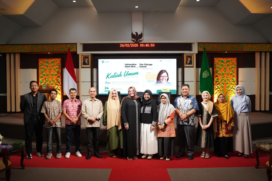 UIR dan The Chicago School Amerika Serikat Gelar Kuliah Umum
