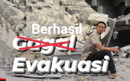 Alhamdulillah, WNI Muhammad Hussein dan Keluarga Berhasil Dievakuasi dari Gaza