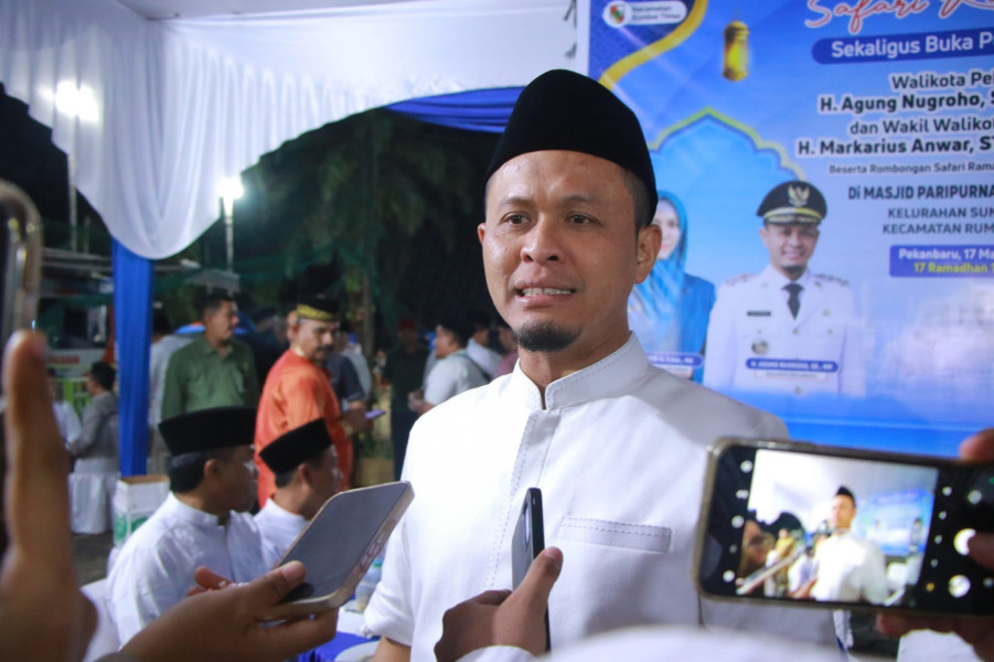 Wali Kota Pekanbaru Sampaikan Pesan Keselamatan Bagi Pemudik